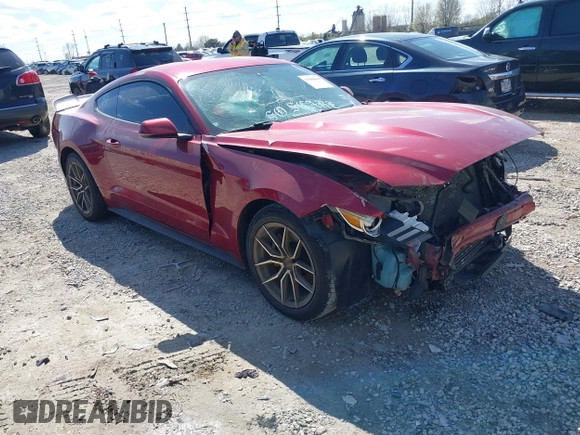 2015 Ford Mustang EcoBoost with VIN 1FA6P8TH3F5367370, listed as a IAAI auction lot 41988868 with 139,025 mi miles and . Bid and sale history available at carsss.com. Image 1.