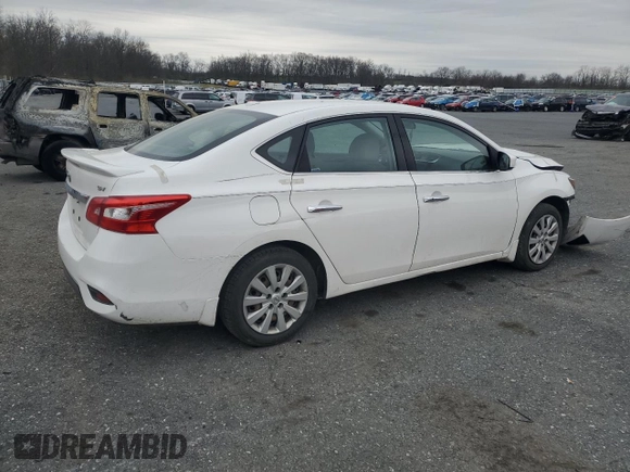 2016 Nissan Sentra SV with VIN 3N1AB7APXGY257429, listed as a Copart auction lot 51481995 with 182,104 mi miles and Salvage Title. Bid and sale history available at DreamBid. Image 3.