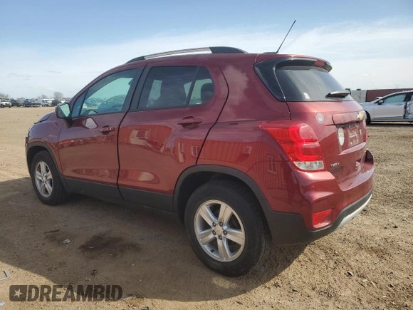 2022 Chevrolet Trax LT с VIN KL7CJLSM1NB546360, выставлен на аукционе Copart как лот 53003095 с пробегом 32 321 миль миль и Списание • Salvage title. История ставок и продаж доступна на DreamBid. Изображение 2.