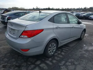 2017 Hyundai Accent SE with VIN KMHCT4AE0HU169702, listed as a IAAI auction lot 41121888 with 226,290 mi miles. Bid and sale history available at carsss.com. Image 4.