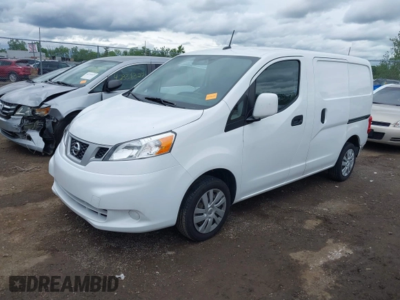 2021 Nissan NV200 S with VIN 3N6CM0KN3MK695547, listed as a IAAI auction lot 42341837 with 17,046 mi miles and . Bid and sale history available at DreamBid. Image 2.