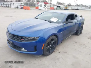 2019 Chevrolet Camaro 1LT with VIN 1G1FB1RS9K0159416, listed as a IAAI auction lot 41322121 with 1 mi miles. Bid and sale history available at carsss.com. Image 2.