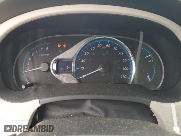 2011 Toyota Sienna XLE z VIN 5TDDK3DC1BS018203, wystawiony jako Copart lot #58807795 z przebiegiem 103 177 mil mil oraz Szkoda całkowita • Salvage title. Historia ofert i sprzedaży dostępna na DreamBid. Obrazek 9.