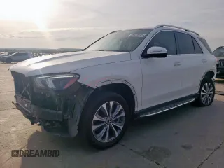2023 Mercedes-Benz GLE 450 with VIN 4JGFB5KB5PA863344, listed as a Copart auction lot 49976145 with 57,077 mi miles and Salvage title. Bid and sale history available at DreamBid. Image 1.