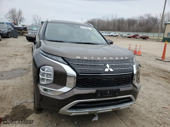 2022 Mitsubishi Outlander SEL with VIN JA4J4VA81NZ074115, listed as a Copart auction lot 43726605 with 52,865 mi miles and Salvage Title. Bid and sale history available at carsss.com. Image 5.