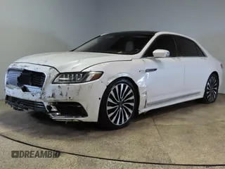 2019 Lincoln Continental Black Label with VIN 1LN6L9BC7K5607012, listed as a Copart auction lot 79069754 with 45,534 mi miles and Clean Title. Bid and sale history available at carsss.com. Image 2.
