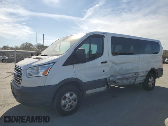 2017 Ford Transit XL with VIN 1FBZX2YM1HKA62808, listed as a Copart auction lot 83298824 with 170,207 mi miles and Salvage Title. Bid and sale history available at DreamBid. Image 1.