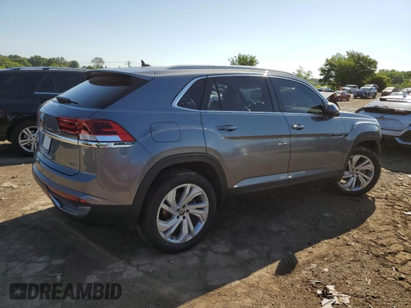 2021 Volkswagen Atlas SEL z VIN 1V2BC2CA9MC205738, wystawiony jako Copart lot #55288504 z przebiegiem 59 838 mil mil oraz Szkoda całkowita • Salvage title. Historia ofert i sprzedaży dostępna na DreamBid. Obrazek 3.