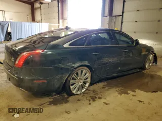 2014 Jaguar XJ with VIN SAJWA2GTXEMV72147, listed as a Copart auction lot 44854485 with 103,814 mi miles and Salvage Title. Bid and sale history available at DreamBid. Image 3.