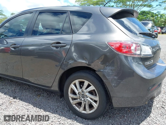 2013 Mazda 3 i Touring with VIN JM1BL1L71D1784512, listed as a IAAI auction lot 42057117 with 70,112 mi miles and . Bid and sale history available at DreamBid. Image 6.