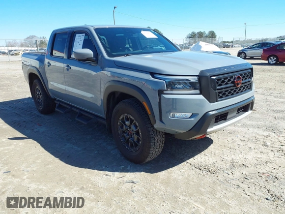 2023 Nissan Frontier SV with VIN 1N6ED1EK9PN655617, listed as a IAAI auction lot 41631837 with 70,000 mi miles and . Bid and sale history available at DreamBid. Image 1.