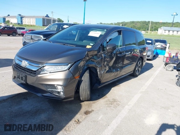 2018 Honda Odyssey Touring с VIN 5FNRL6H80JB010624, выставлен на аукционе IAAI как лот 42306968 с пробегом 107 749 миль миль и . История ставок и продаж доступна на DreamBid. Изображение 6.