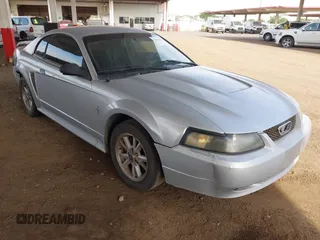 2003 Ford Mustang Standard with VIN 1FAFP40493F328444, listed as a IAAI auction lot 42656016 with 192,641 mi miles and . Bid and sale history available at DreamBid. Image 1.