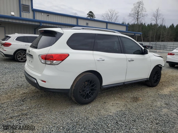 2016 Nissan Pathfinder S with VIN 5N1AR2MN8GC622667, listed as a Copart auction lot 45977885 with 173,544 mi miles and Salvage Title. Bid and sale history available at carsss.com. Image 3.