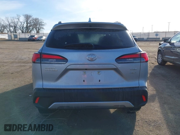 2024 Toyota Corolla Cross XLE with VIN 7MUDAABG0RV119925, listed as a IAAI auction lot 41763485 with 3,111 mi miles and . Bid and sale history available at DreamBid. Image 16.