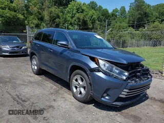 2017 Toyota Highlander Limited with VIN 5TDYZRFH5HS211505, listed as a IAAI auction lot 42558655 with 127,368 mi miles and . Bid and sale history available at DreamBid. Image 1.
