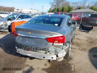 2018 Chevrolet Impala Premier with VIN 2G1125S33J9143107, listed as a IAAI auction lot 41854481 with 160,522 mi miles. Bid and sale history available at carsss.com. Image 4.