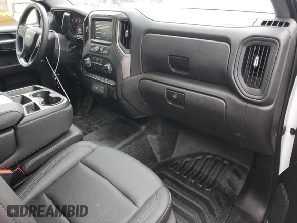 2023 Chevrolet Silverado 1500 Work Truck with VIN 3GCNAAEK8PG339758, listed as a Copart auction lot 54698095 with 38,046 mi miles and Clean Title. Bid and sale history available at DreamBid. Image 8.
