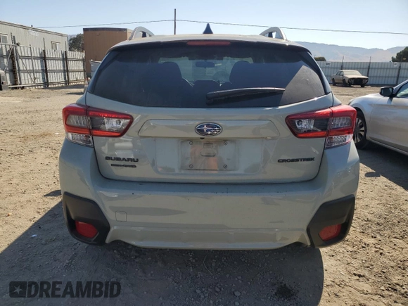 2023 Subaru Crosstrek Premium with VIN JF2GTAPC5P8205662, listed as a Copart auction lot 62179985 with 24,603 mi miles and Salvage title. Bid and sale history available at DreamBid. Image 6.