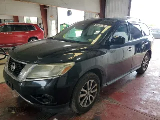 2013 Nissan Pathfinder SL with VIN 5N1AR2MN6DC633338, listed as a Copart auction lot 55431715 with 121,495 mi miles and Clean Title. Bid and sale history available at DreamBid. Image 1.