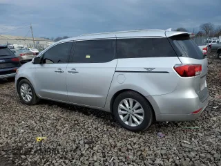 2015 Kia Sedona EX with VIN KNDMC5C18F6055487, listed as a Copart auction lot 47095305 with 221,310 mi miles and Salvage Title. Bid and sale history available at carsss.com. Image 2.