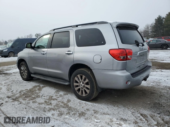 2012 Toyota Sequoia Platinum with VIN 5TDDY5G1XCS068250, listed as a Copart auction lot 89278355 with 152,202 mi miles and Clean Title. Bid and sale history available at carsss.com. Image 2.