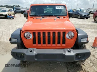 2023 Jeep Wrangler Sport S with VIN 1C4HJXDG7PW675321, listed as a Copart auction lot 54154795 with 10,269 mi miles and Salvage Title. Bid and sale history available at DreamBid. Image 5.
