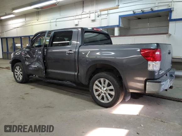 2012 Toyota Tundra 4WD Truck LTD with VIN 5TFHY5F19CX230818, listed as a Copart auction lot 44818815 with 145,561 mi miles and Salvage Title. Bid and sale history available at carsss.com. Image 2.