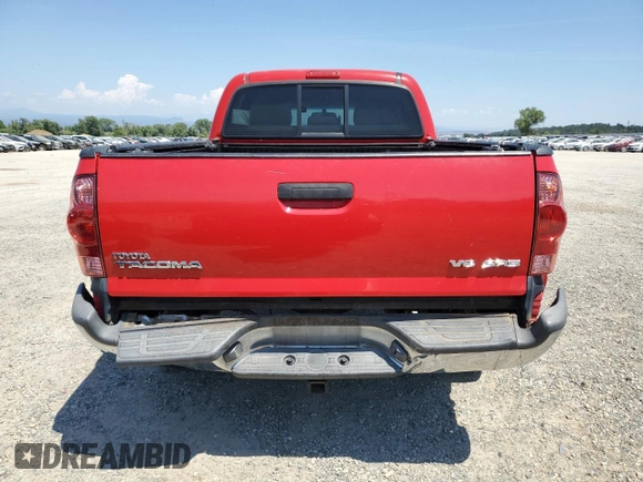 2007 Toyota Tacoma with VIN 5TEMU52N07Z335958, listed as a Copart auction lot 60470275 with 235,373 mi miles and Salvage title. Bid and sale history available at DreamBid. Image 6.