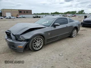 2014 Ford Mustang V6 with VIN 1ZVBP8AM9E5291612, listed as a Copart auction lot 54974995 with 80,611 mi miles and Salvage title. Bid and sale history available at DreamBid. Image 1.