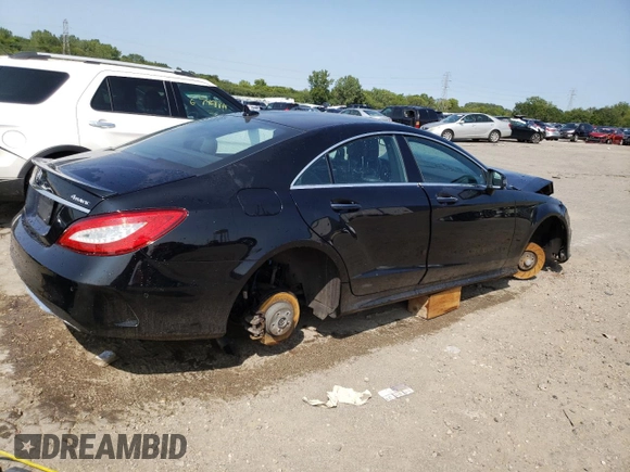 2016 Mercedes-Benz CLS with VIN WDDLJ9BB0GA170074, listed as a Copart auction lot 67763234 with 139,957 mi miles and Salvage Title. Bid and sale history available at carsss.com. Image 3.