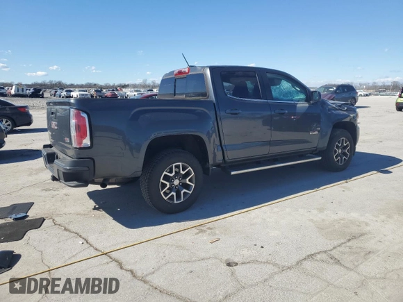2016 GMC Canyon 4WD SLE with VIN 1GTG6CE35G1151048, listed as a Copart auction lot 47221485 with 47,373 mi miles and Salvage Title. Bid and sale history available at carsss.com. Image 3.