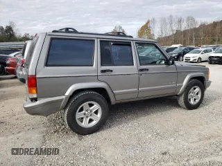 2001 Jeep Cherokee Sport with VIN 1J4FF58S71L576951, listed as a Copart auction lot 78390844 with 267,142 mi miles and Salvage title. Bid and sale history available at DreamBid. Image 3.