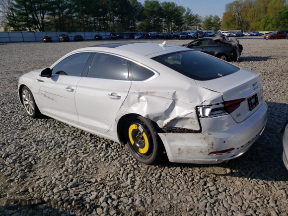 2018 Audi A5 Sportback Premium Plus with VIN WAUBNCF54JA010070, listed as a Copart auction lot 48470963 with 60,269 mi miles. Bid and sale history available at carsss.com. Image 2.