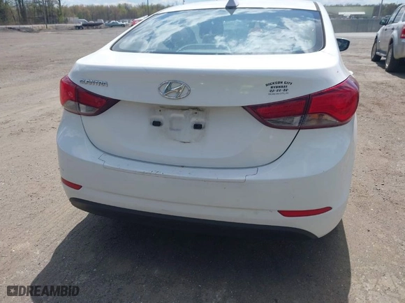 2016 Hyundai Elantra SE with VIN 5NPDH4AE4GH683961, listed as a IAAI auction lot 42048553 with 127,585 mi miles. Bid and sale history available at carsss.com. Image 16.