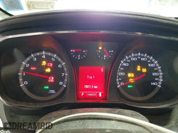 2011 GMC Terrain SLE-2 with VIN 2CTFLTEC7B6424523, listed as a Copart auction lot 49105695 with 144,633 mi miles and Salvage title. Bid and sale history available at DreamBid. Image 9.