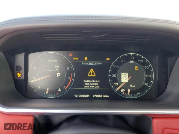 2015 Land Rover Range Rover Autobiography z VIN SALGV2TFXFA234167, wystawiony jako Copart lot #83115734 z przebiegiem 78 052 mil mil oraz Szkoda całkowita • Salvage title. Historia ofert i sprzedaży dostępna na DreamBid. Obrazek 9.