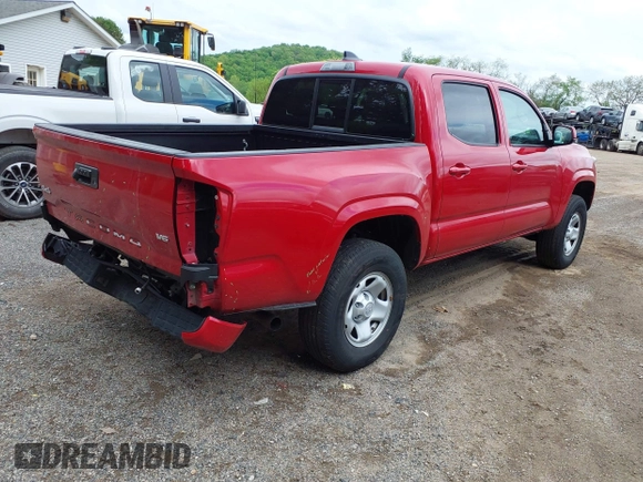 2021 Toyota Tacoma SR z VIN 3TMCZ5AN6MM444433, wystawiony jako IAAI lot #42260193 z przebiegiem 47 351 mil mil oraz . Historia ofert i sprzedaży dostępna na DreamBid. Obrazek 4.