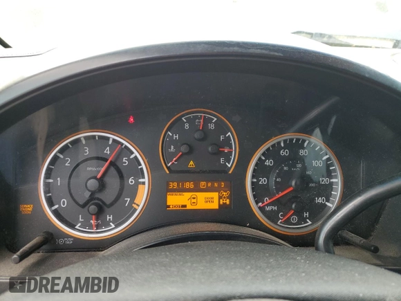 2010 Nissan Titan XE with VIN 1N6BA0EJ1AN312188, listed as a Copart auction lot 50984505 with 391,186 mi miles and Salvage Title. Bid and sale history available at carsss.com. Image 9.