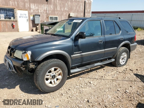 2003 Isuzu Rodeo with VIN 4S2CK58W634313617, listed as a Copart auction lot 70144664 with 179,921 mi miles and Clean Title. Bid and sale history available at DreamBid. Image 1.