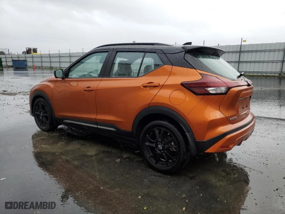 2022 Nissan Kicks SR with VIN 3N1CP5DV1NL497777, listed as a Copart auction lot 45543515 with 87,401 mi miles and Clean Title. Bid and sale history available at carsss.com. Image 2.