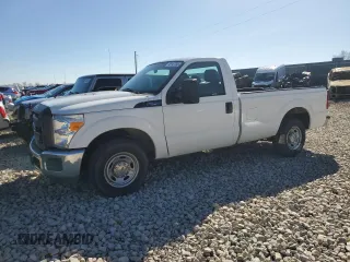 2015 Ford Super Duty F-250 SRW XL with VIN 1FTBF2A69FED29765, listed as a Copart auction lot 48147785 with 219,330 mi miles and Clean Title. Bid and sale history available at carsss.com. Image 1.