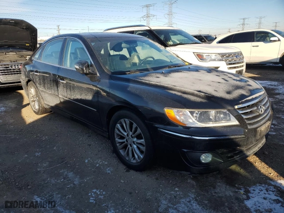 2011 Hyundai Azera Limited with VIN KMHFC4DF6BA551971, listed as a Copart auction lot 88797055 with 140,374 mi miles and Salvage Title. Bid and sale history available at carsss.com. Image 4.