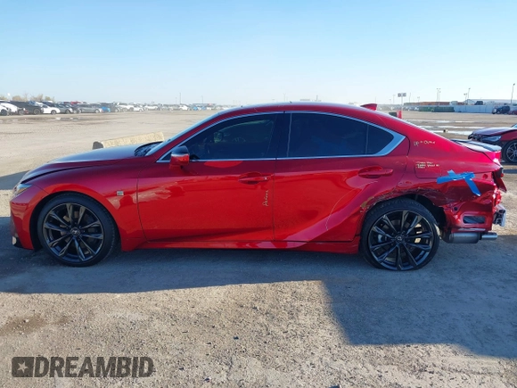 2024 Lexus IS 350 F Sport z VIN JTHBZ1B24R5080548, wystawiony jako IAAI lot #41143943 z przebiegiem 667 mil mil oraz . Historia ofert i sprzedaży dostępna na DreamBid. Obrazek 15.