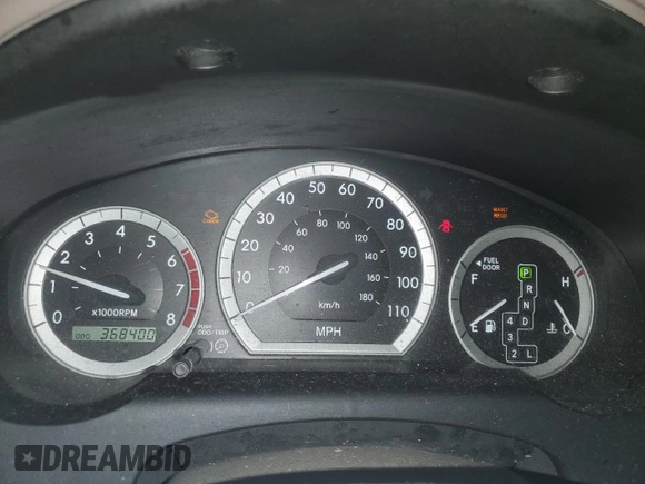 2005 Toyota Sienna CE with VIN 5TDZA23C15S222542, listed as a Copart auction lot 44694804 with 368,400 mi miles and Non Repairable. Bid and sale history available at carsss.com. Image 9.