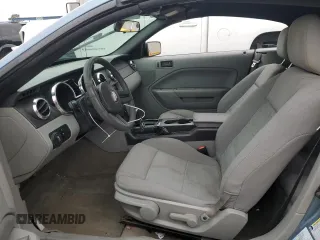 2007 Ford Mustang Deluxe with VIN 1ZVFT84N375280576, listed as a Copart auction lot 46369675 with 140,491 mi miles and Salvage Title. Bid and sale history available at carsss.com. Image 7.