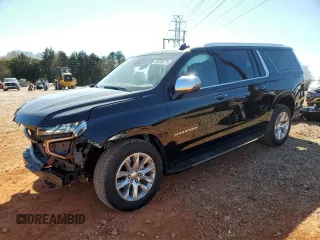 2023 Chevrolet Suburban Premier z VIN 1GNSCFKD1PR135410, wystawiony jako Copart lot #50236775 z przebiegiem 40 364 mil mil oraz Szkoda całkowita • Salvage title. Historia ofert i sprzedaży dostępna na DreamBid. Obrazek 1.