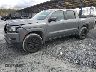 2022 Nissan Frontier SV with VIN 1N6ED1EK6NN633510, listed as a Copart auction lot 48550925 with 123,304 mi miles and Salvage title. Bid and sale history available at DreamBid. Image 1.