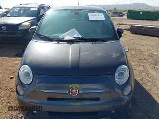2016 FIAT 500e with VIN 3C3CFFGE8GT155154, listed as a IAAI auction lot 42023799 with 36,551 mi miles. Bid and sale history available at carsss.com. Image 6.