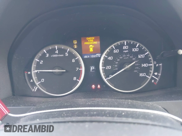 2014 Acura RDX Tech Pkg with VIN 5J8TB4H5XEL016504, listed as a IAAI auction lot 41468525 with 122,376 mi miles. Bid and sale history available at carsss.com. Image 7.